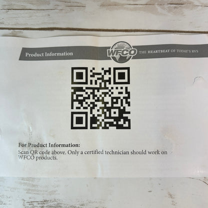 NIOB New WFCO WF-8955-AD-MBA Main Board Assembly for WF-8900-AD Series Power Center 55 Amp Black