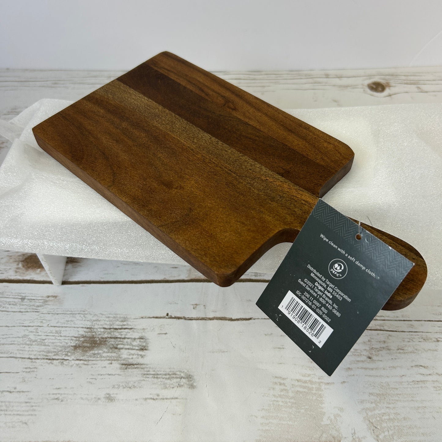 Lot Of 12 Threshold Serving/Cutting Board Arjun Dark Brown 10”X5” NWT