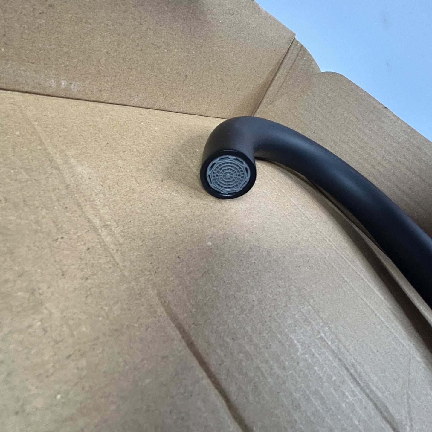 8 In. Widespread 2-Handle Low Arc Bathroom Faucet With Pop Drain In Matte Black