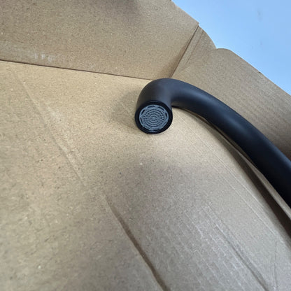 8 In. Widespread 2-Handle Low Arc Bathroom Faucet With Pop Drain In Matte Black