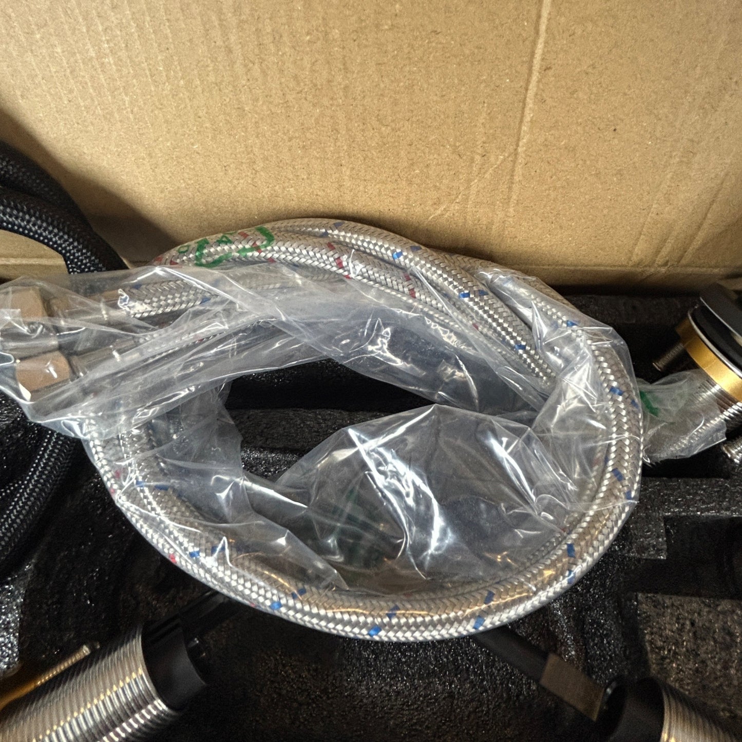 8 In. Widespread 2-Handle Low Arc Bathroom Faucet With Pop Drain In Matte Black