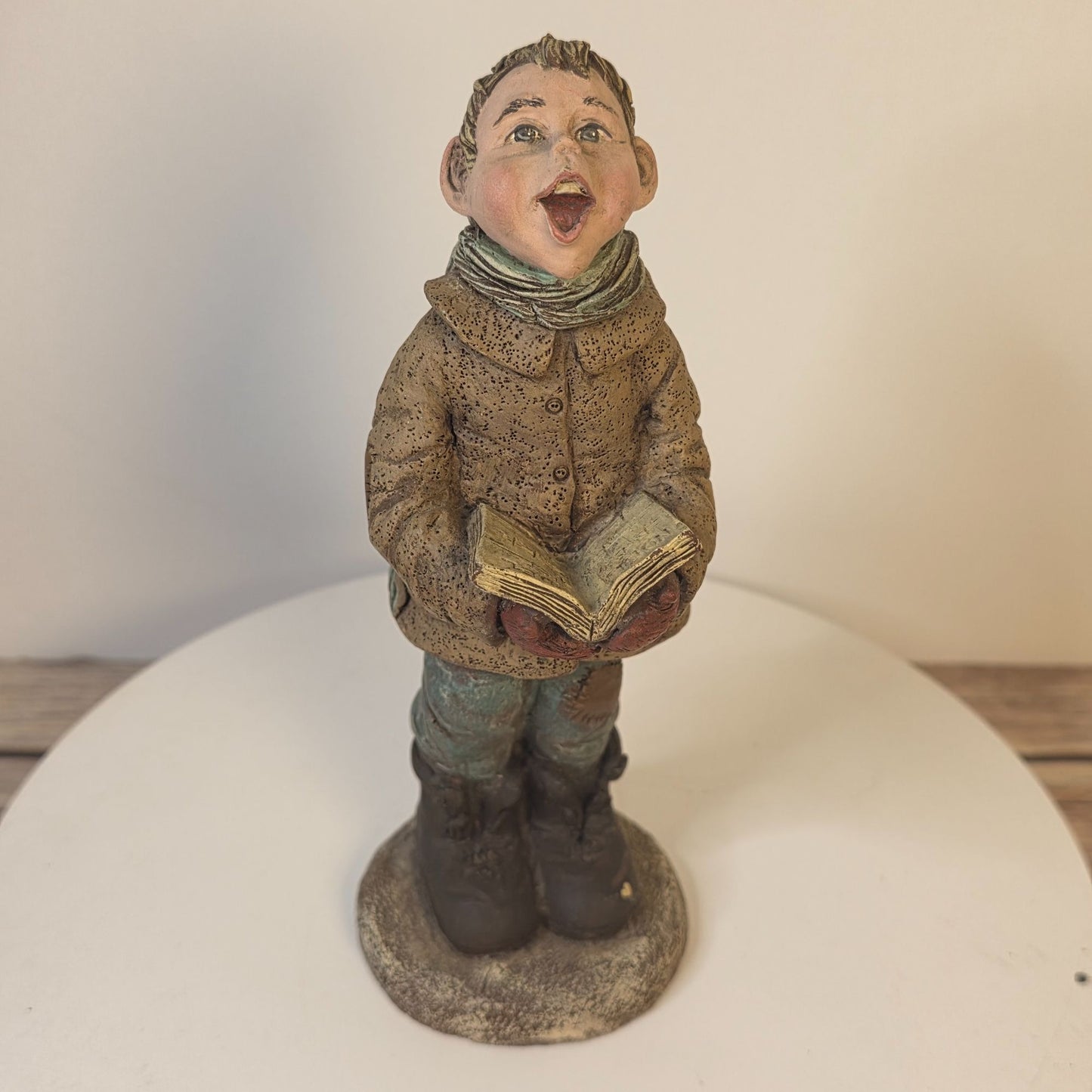 Vintage Resin Sarahs Attic Figurine "Bud" Limited Edition #262/1992 USA