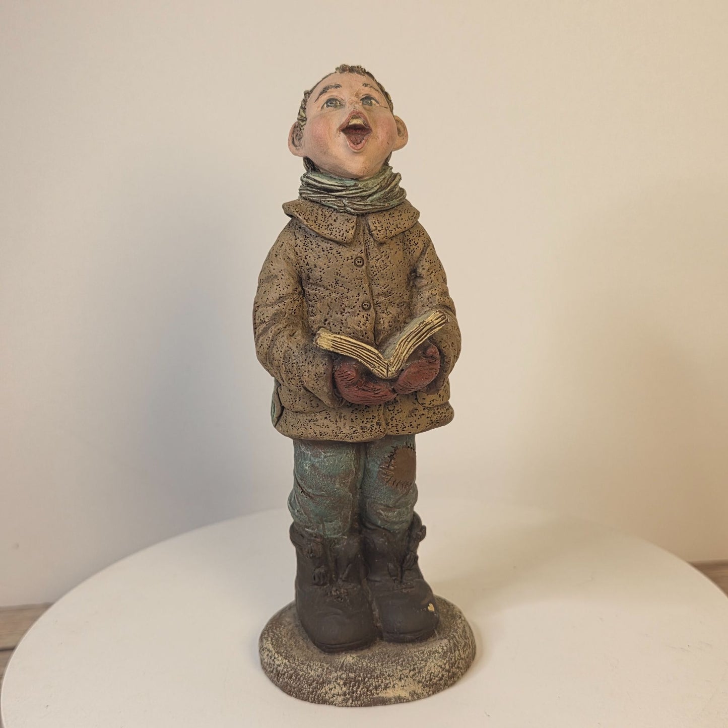 Vintage Resin Sarahs Attic Figurine "Bud" Limited Edition #262/1992 USA