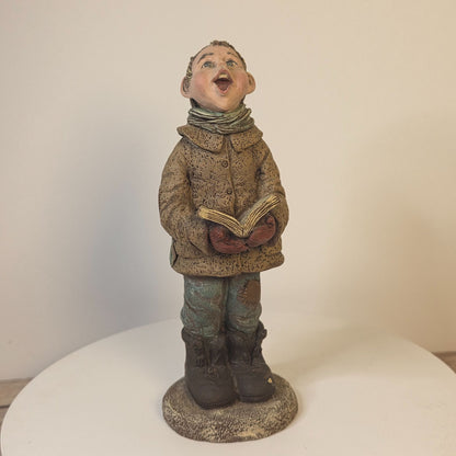 Vintage Resin Sarahs Attic Figurine "Bud" Limited Edition #262/1992 USA