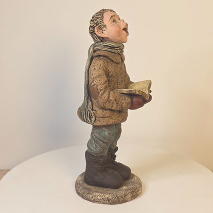 Vintage Resin Sarahs Attic Figurine "Bud" Limited Edition #262/1992 USA