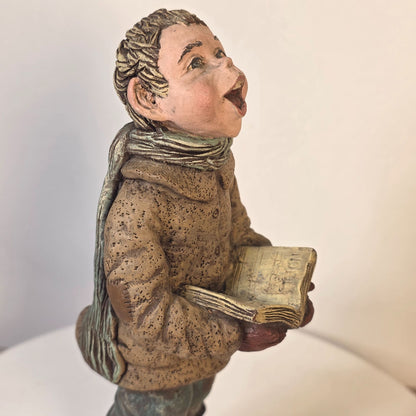 Vintage Resin Sarahs Attic Figurine "Bud" Limited Edition #262/1992 USA