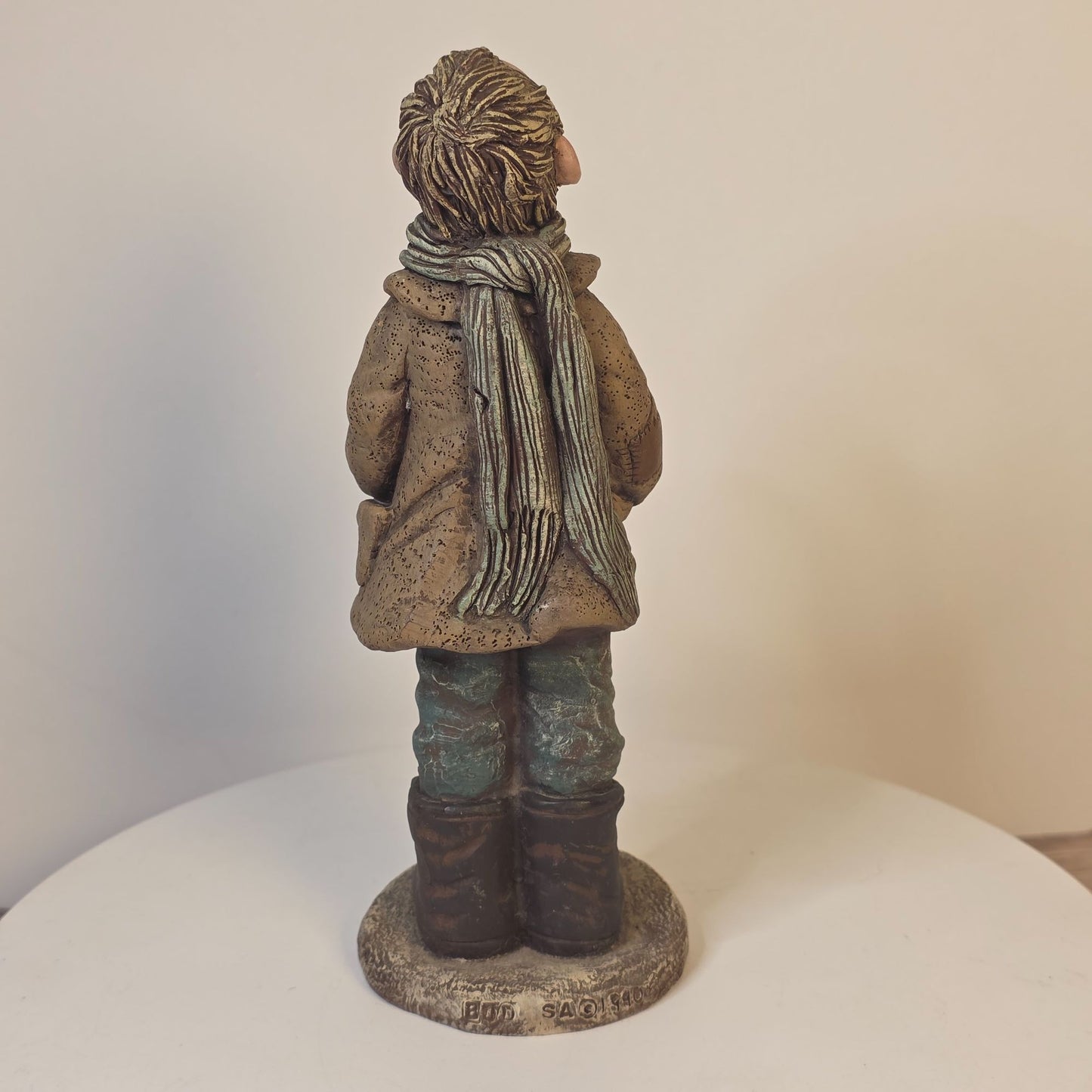 Vintage Resin Sarahs Attic Figurine "Bud" Limited Edition #262/1992 USA