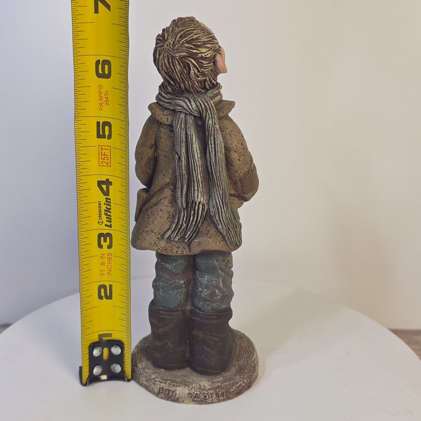 Vintage Resin Sarahs Attic Figurine "Bud" Limited Edition #262/1992 USA