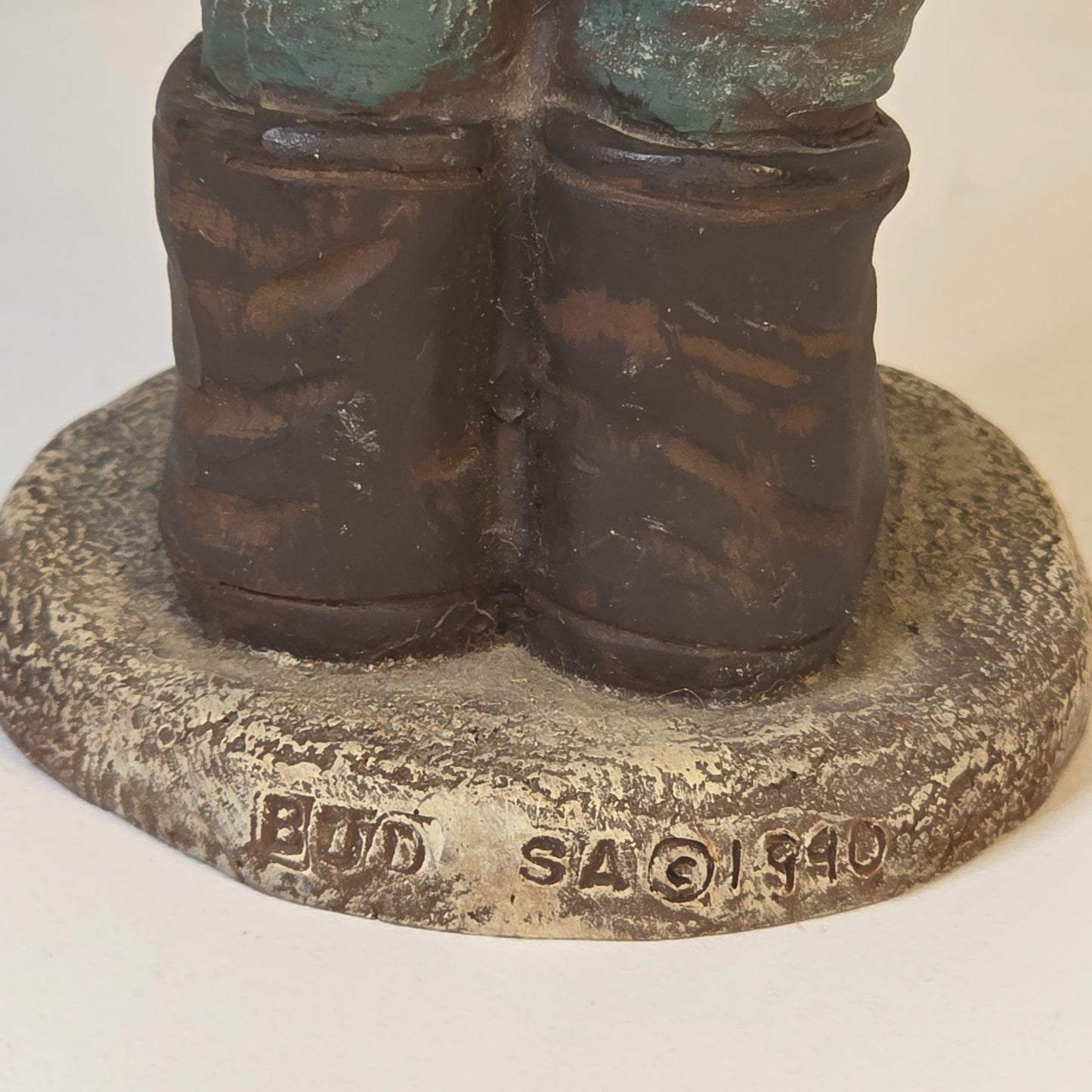 Vintage Resin Sarahs Attic Figurine "Bud" Limited Edition #262/1992 USA