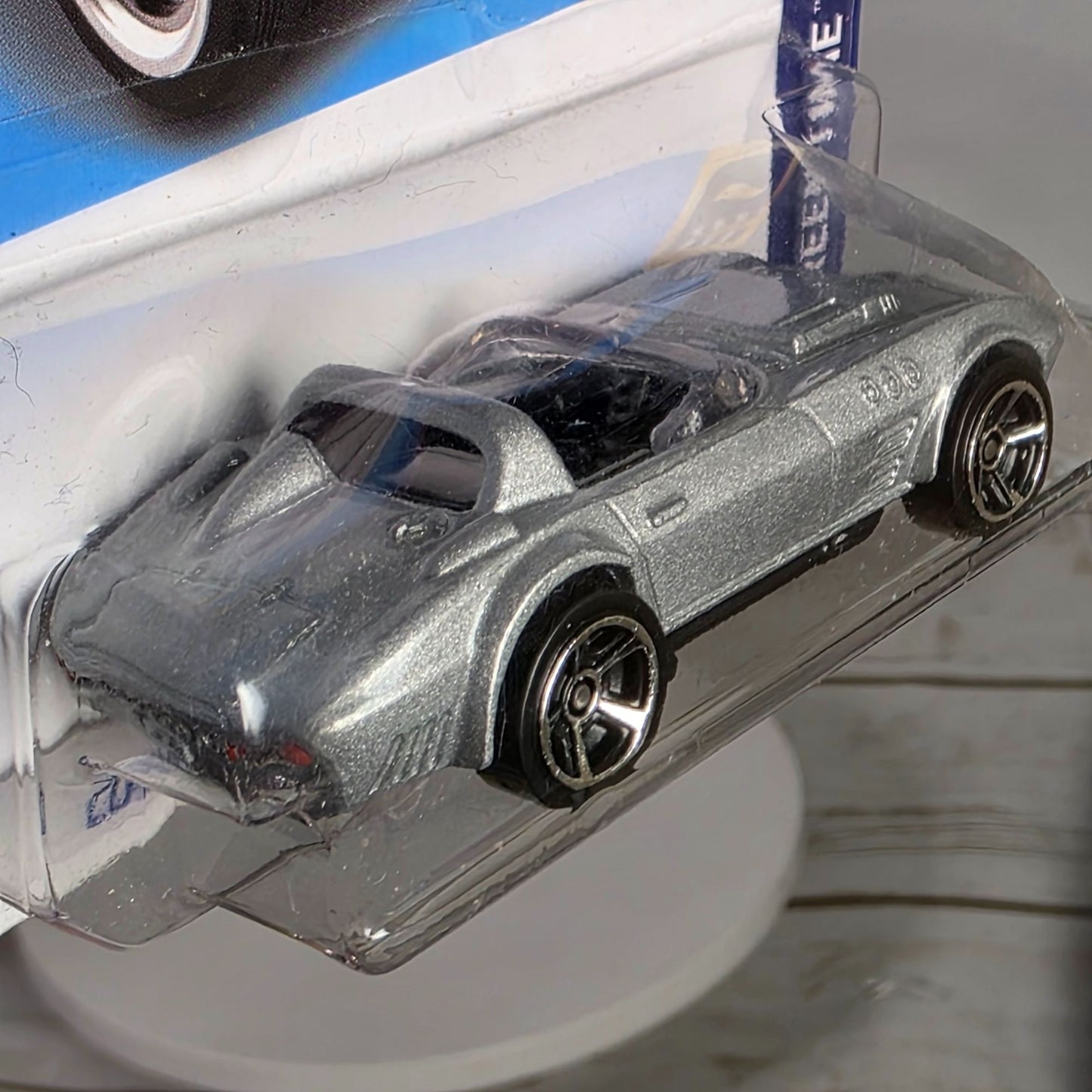 Hot Wheels Corvette Grand Sport Roadster HW Screen Time 154/250 Silver