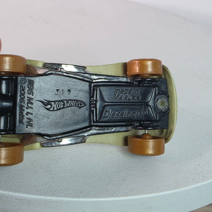 Vintage Hot Wheels 2006 First Editions Dieselboy Olive Green Mummy Deco Loose