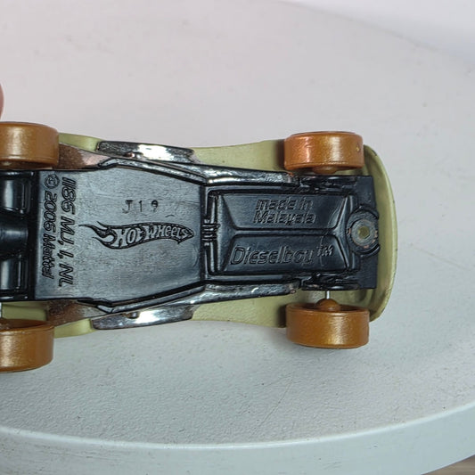 Vintage Hot Wheels 2006 First Editions Dieselboy Olive Green Mummy Deco Loose