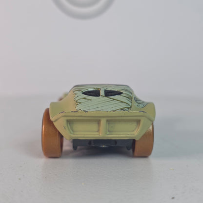 Vintage Hot Wheels 2006 First Editions Dieselboy Olive Green Mummy Deco Loose
