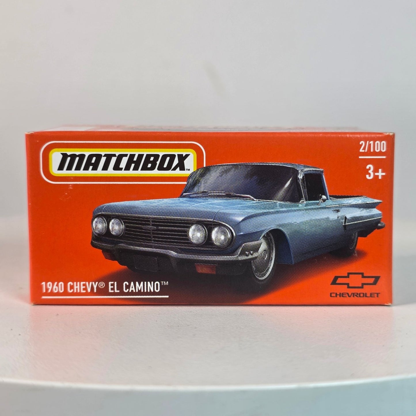 Matchbox 1960 Chevy El Camino Power Grab Blue