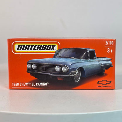 Matchbox 1960 Chevy El Camino Power Grab Blue
