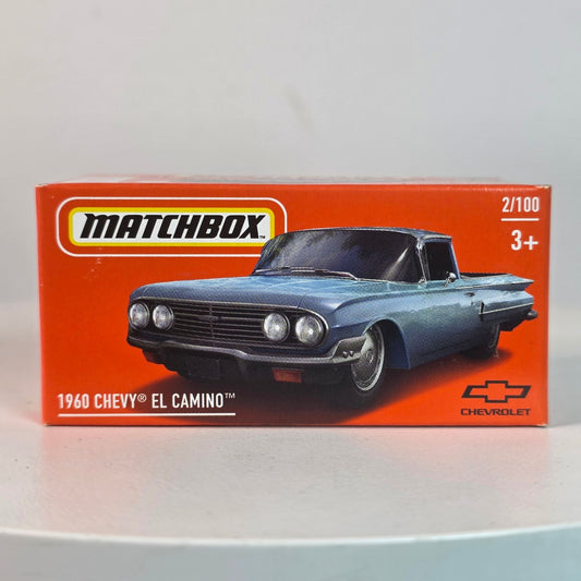 Matchbox 1960 Chevy El Camino Power Grab Blue