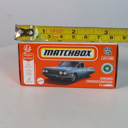 Matchbox 1960 Chevy El Camino Power Grab Blue