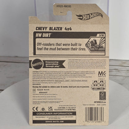 Hot Wheels Chevy Blazer 4x4 Die-Cast Model - Limited Edition 81/250