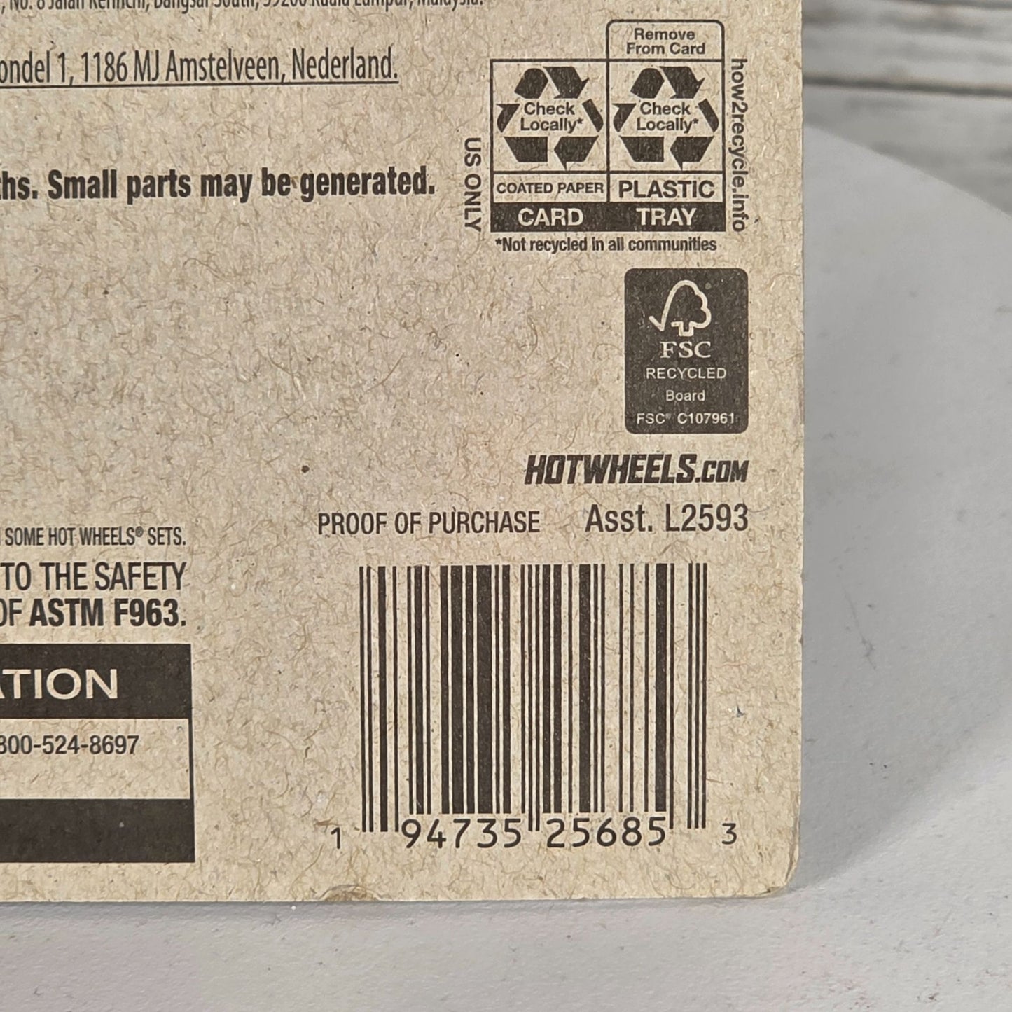 Hot Wheels Chevy Blazer 4x4 Die-Cast Model - Limited Edition 81/250