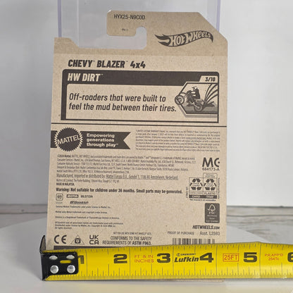 Hot Wheels Chevy Blazer 4x4 Die-Cast Model - Limited Edition 81/250