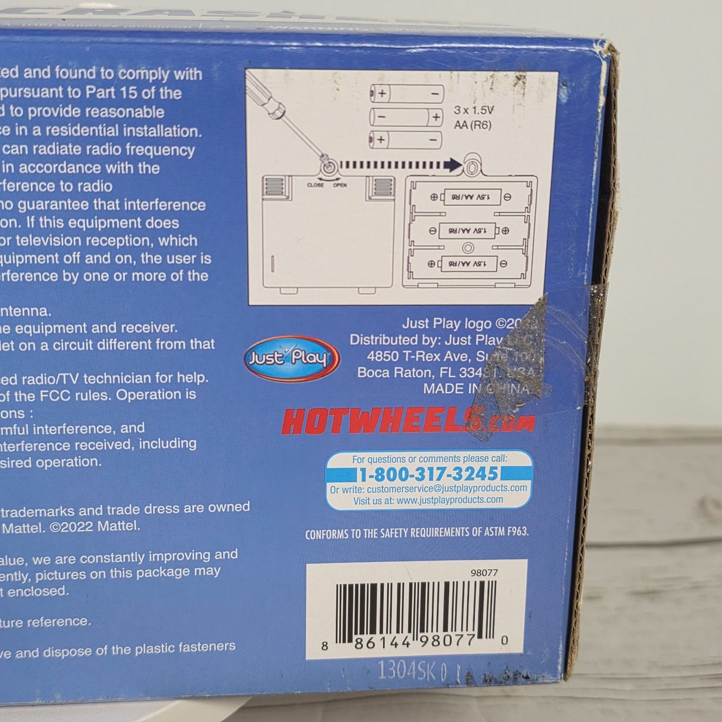 Hot Wheels Color Crashers Cyber Speeder Motorized Toy Vehicle With Lights & Sounds 3+ New In Box