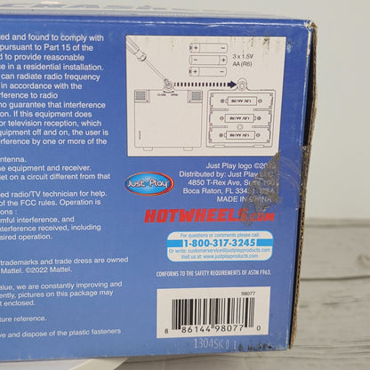 Hot Wheels Color Crashers Cyber Speeder Motorized Toy Vehicle With Lights & Sounds 3+ New In Box