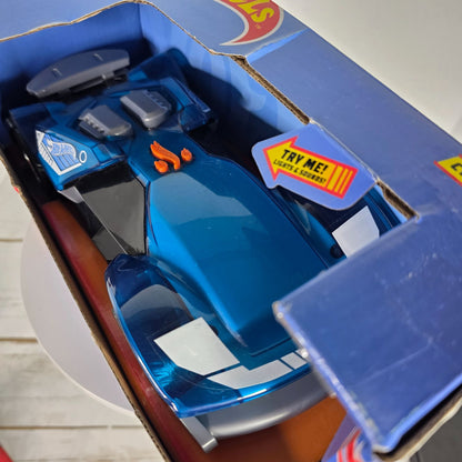 Hot Wheels Color Crashers Cyber Speeder Motorized Toy Vehicle With Lights & Sounds 3+ New In Box