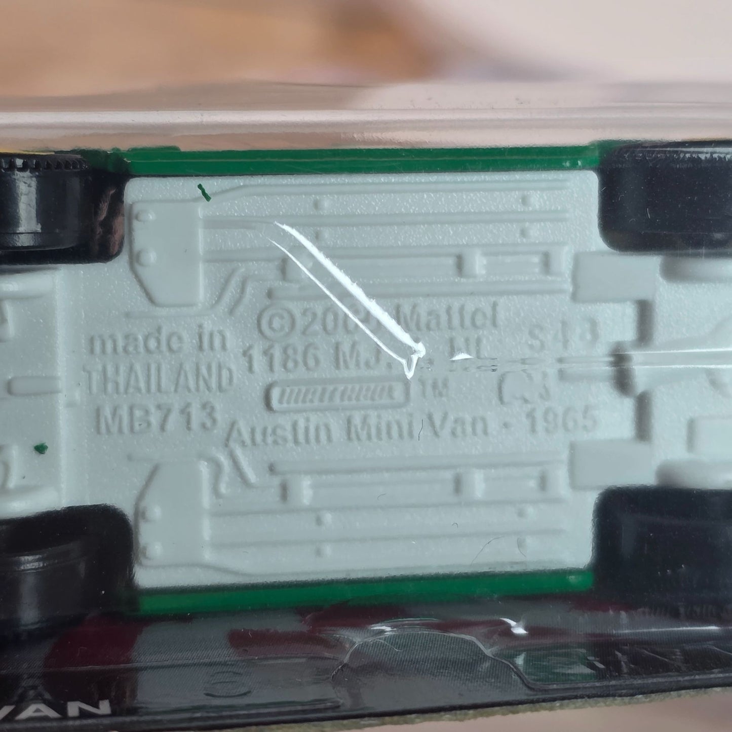 Matchbox Junior Mints Austin Mini Van Diecast Model 6/6