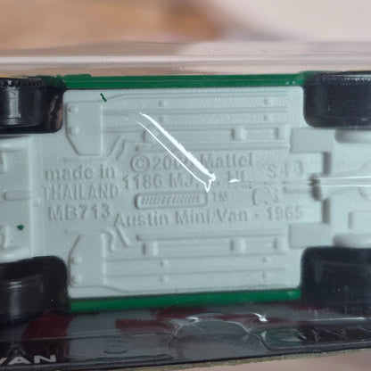 Matchbox Junior Mints Austin Mini Van Diecast Model 6/6