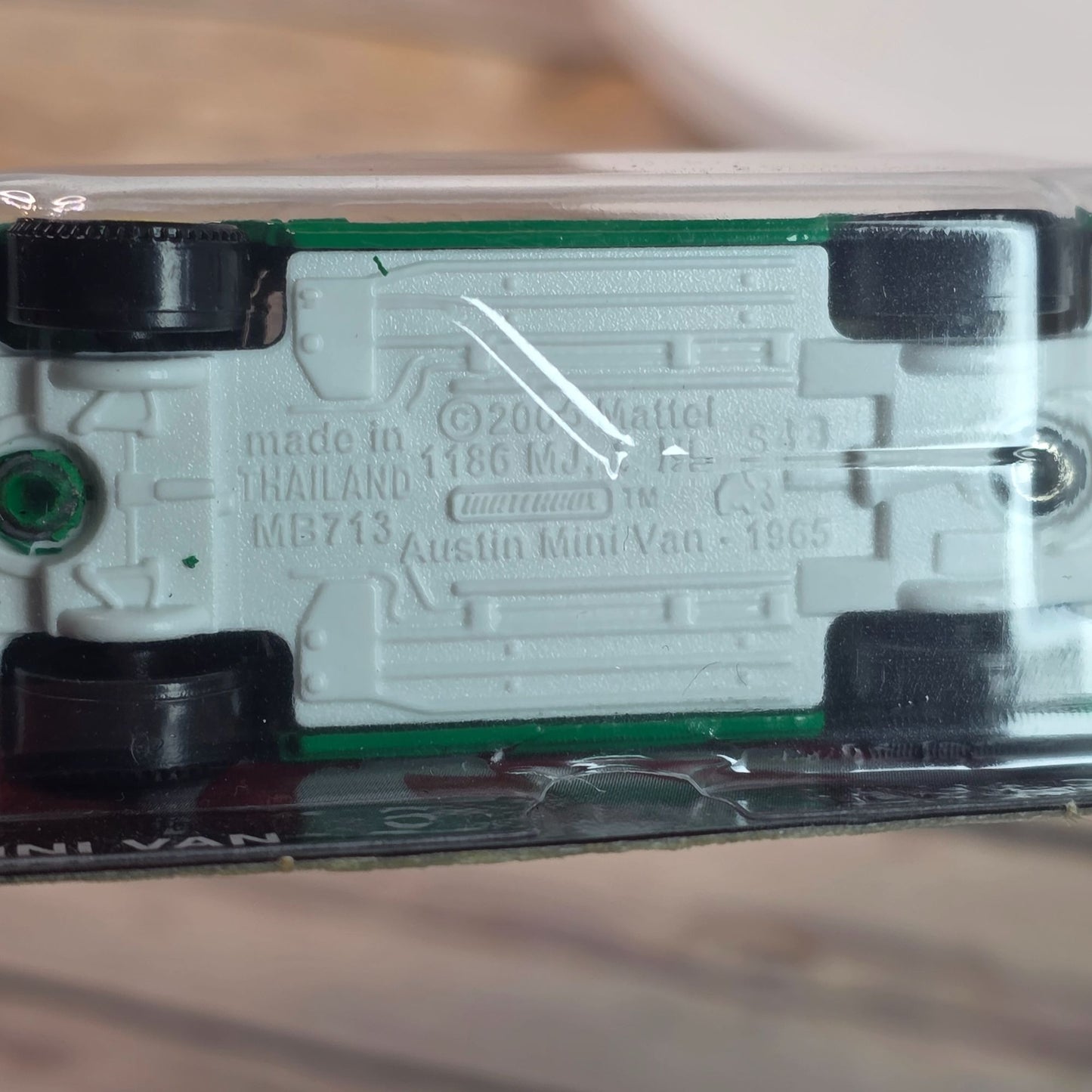 Matchbox Junior Mints Austin Mini Van Diecast Model 6/6