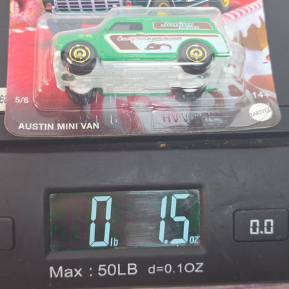 Matchbox Junior Mints Austin Mini Van Diecast Model 6/6