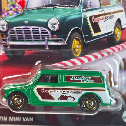 Matchbox Junior Mints Austin Mini Van Diecast Model 6/6