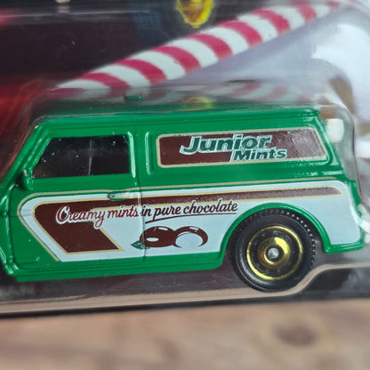 Matchbox Junior Mints Austin Mini Van Diecast Model 6/6