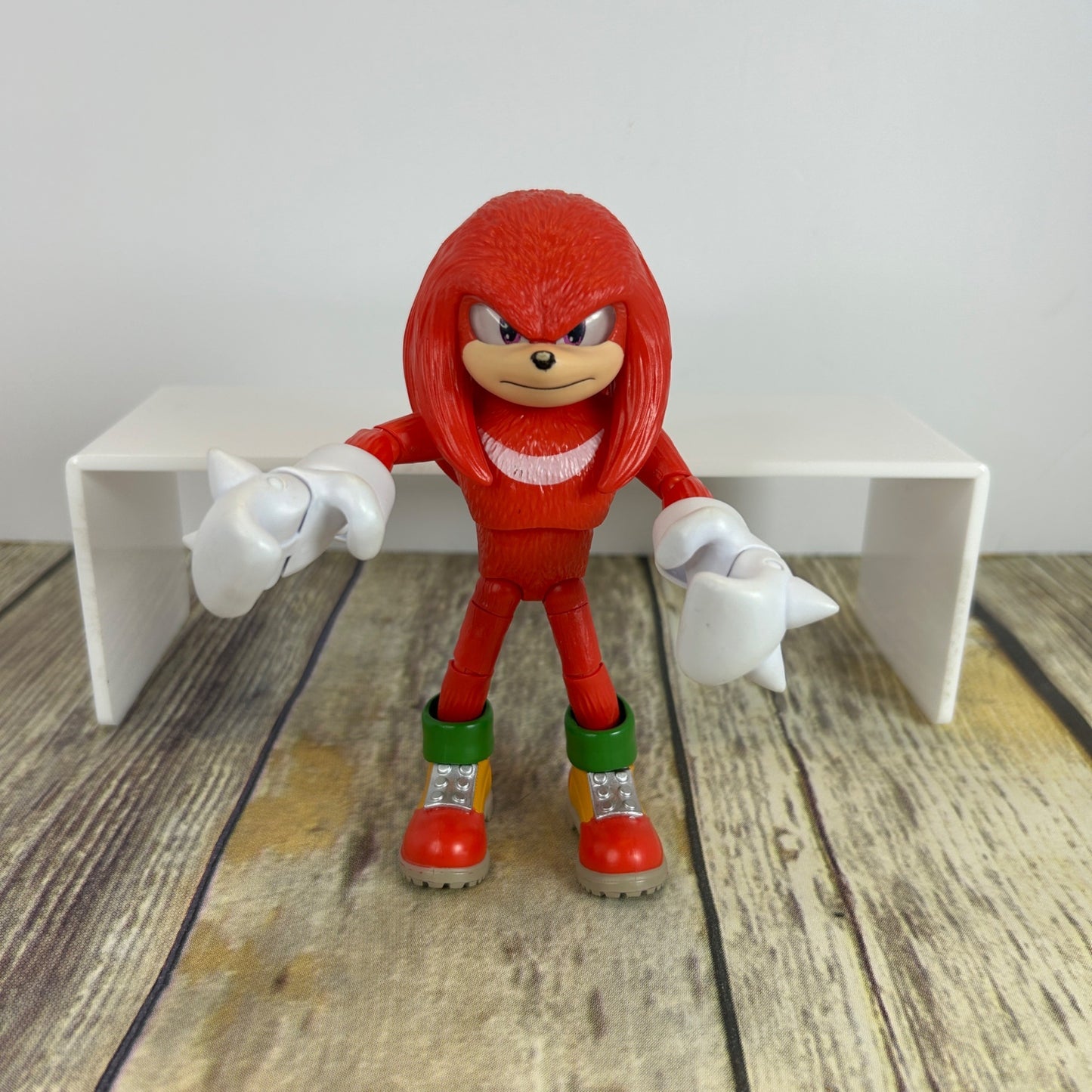 Jakks Pacific Knuckles Red Sonic The Hedgehog 4.5" Poseable Action Figure