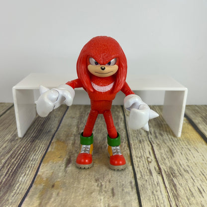 Jakks Pacific Knuckles Red Sonic The Hedgehog 4.5" Poseable Action Figure