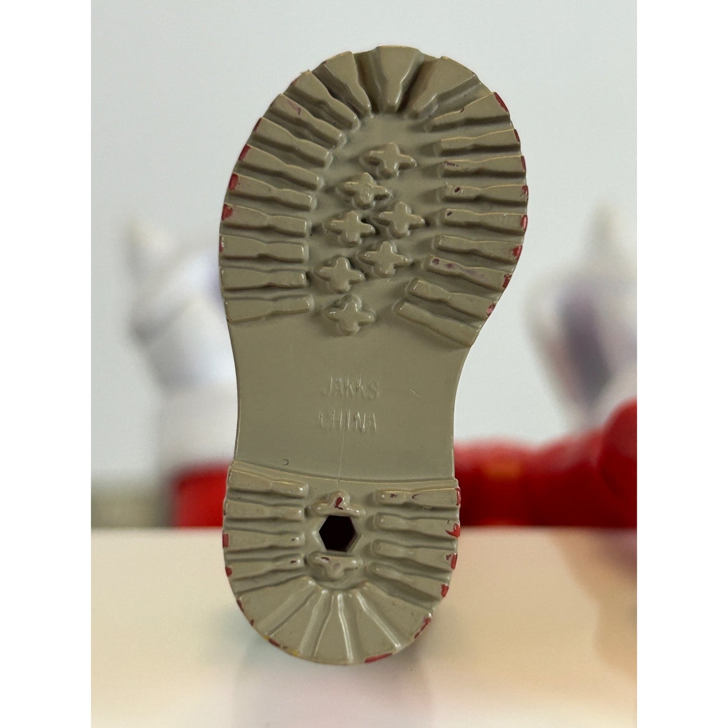 Jakks Pacific Knuckles Red Sonic The Hedgehog 4.5" Poseable Action Figure