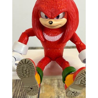 Jakks Pacific Knuckles Red Sonic The Hedgehog 4.5" Poseable Action Figure