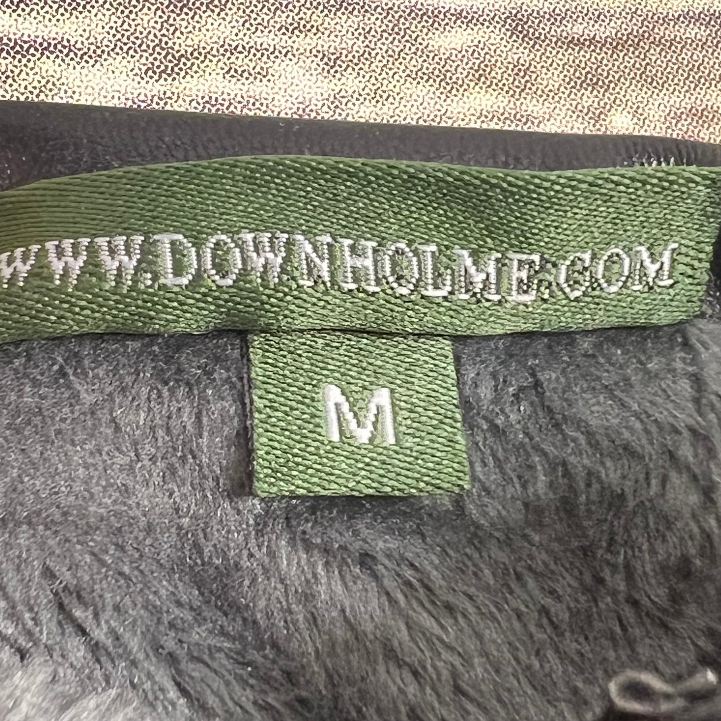 Downholme Classic Leather Cashmere Lined Gloves for Men