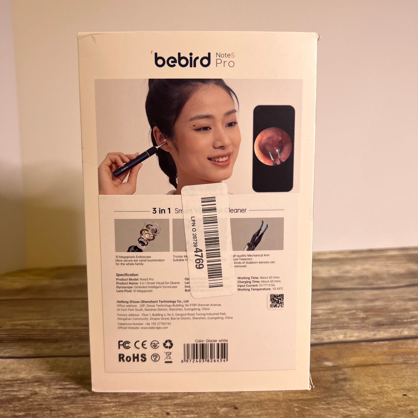 Bebird Note5 Pro 3-In-One Smart Visual Ear Cleaner