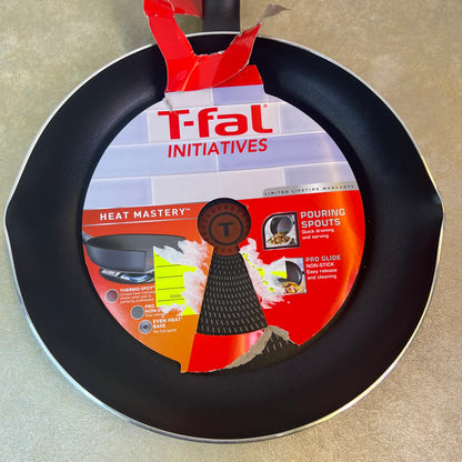 New T-fal Initiatives Heat Mastery Skillet Cooking Pan 12 inch