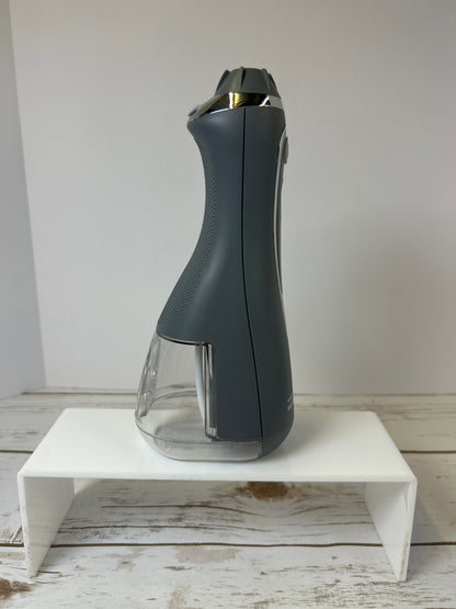 Waterpik Cordless Advanced 2.0 Water Flosser For Teeth, Gums, Braces, Dental Care With Travel Bag and 4 Tips, ADA Accepted, Rechargeable, Portable, and Waterproof, Gray WP-587