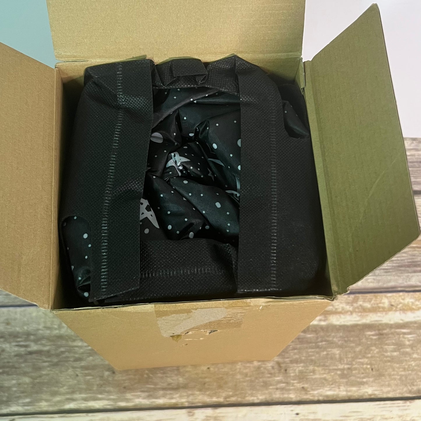 New Raikrum Waterproof Sleeping Bag Black Starry Night 93x72x59