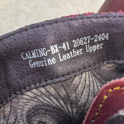 New L'Artiste Women’s Red Calming Bootie Size EU 41 US 9.5