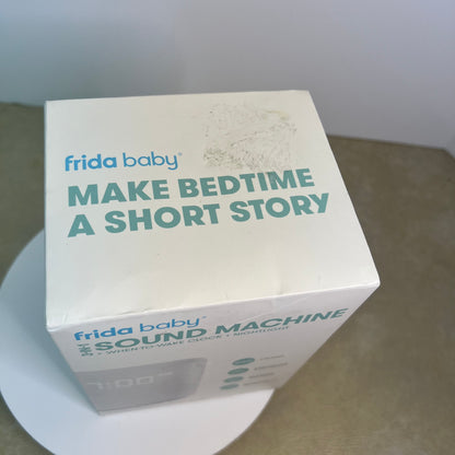 New Frida 3-In-1 Baby Sound Machine When-To-Wake Clock + Nightlight