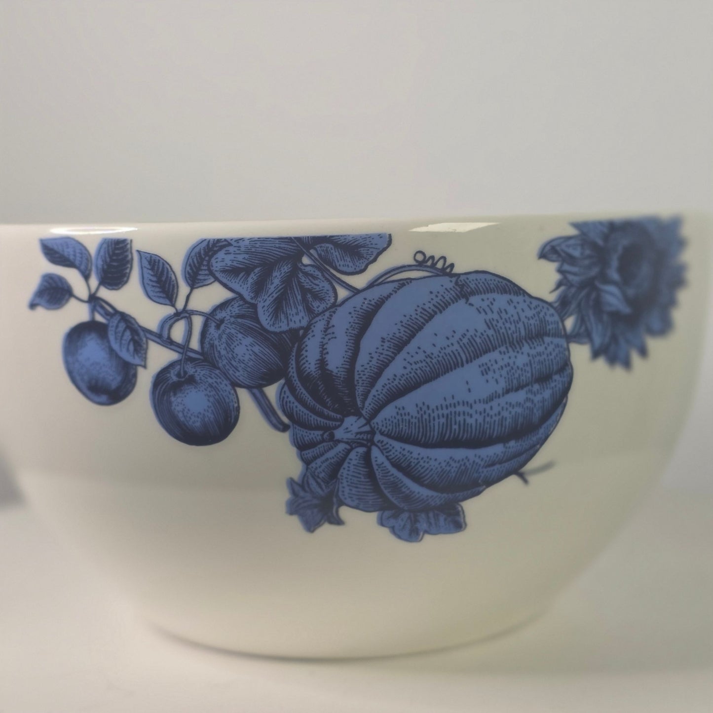 Set 6 Royal Norfolk Blueberry Stoneware Bowls Cereal Soup Farmhouse New