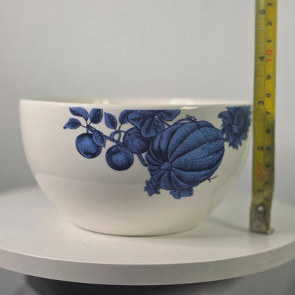 Set 6 Royal Norfolk Blueberry Stoneware Bowls Cereal Soup Farmhouse New