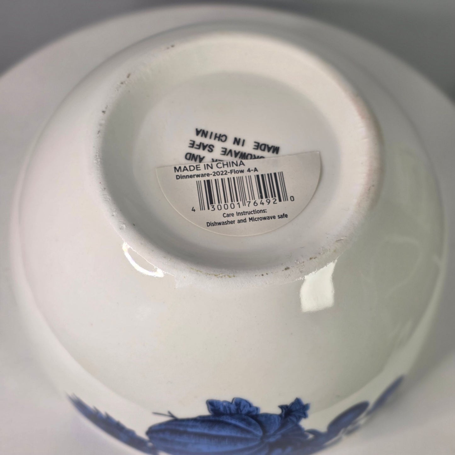 Set 6 Royal Norfolk Blueberry Stoneware Bowls Cereal Soup Farmhouse New