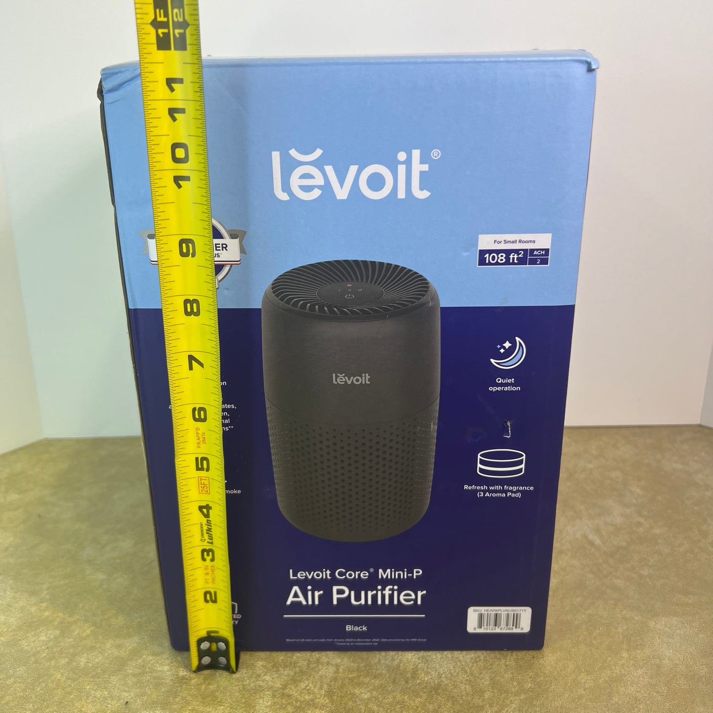 New NIB Levoit Core® Mini-P
Air Purifier Black