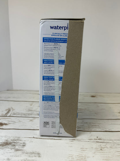 Waterpik Cordless Advanced 2.0 Water Flosser For Teeth, Gums, Braces, Dental Care With Travel Bag and 4 Tips, ADA Accepted, Rechargeable, Portable, and Waterproof, Gray WP-587