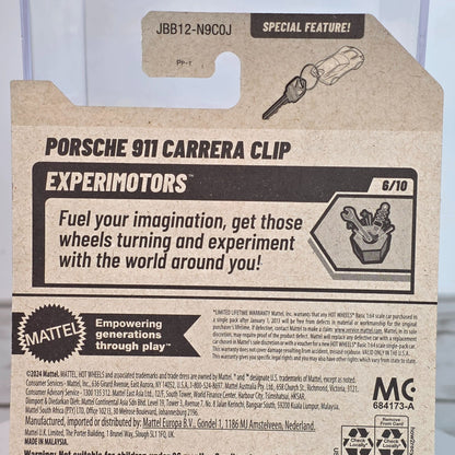 Hot Wheels Porsche 911 Carrera Clip Red Collectors Edition 187/250